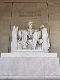 Standing in History at the Lincoln Memorial 🇺🇸✨