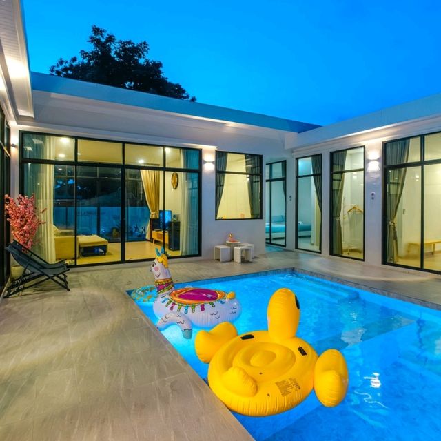"Gelato Pool Villa" ที่พักสวย สะอาด ใกล้หาดชะอำ