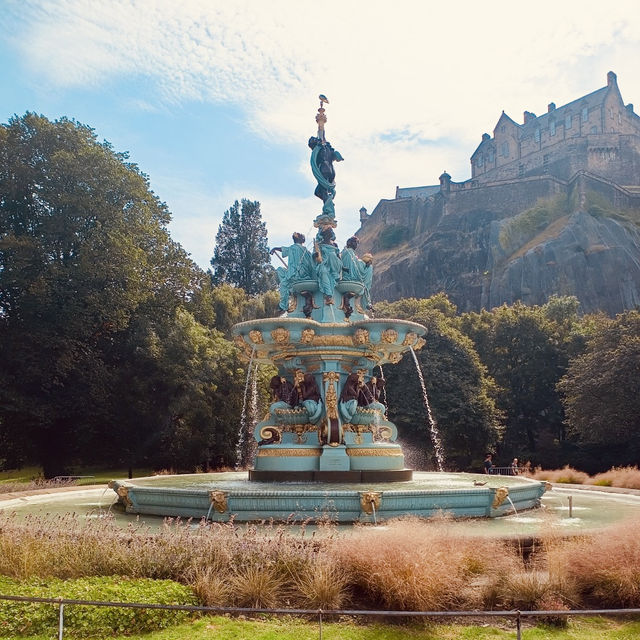 Beneath the Castle: A Breath of Calm in Princes Street Gardens