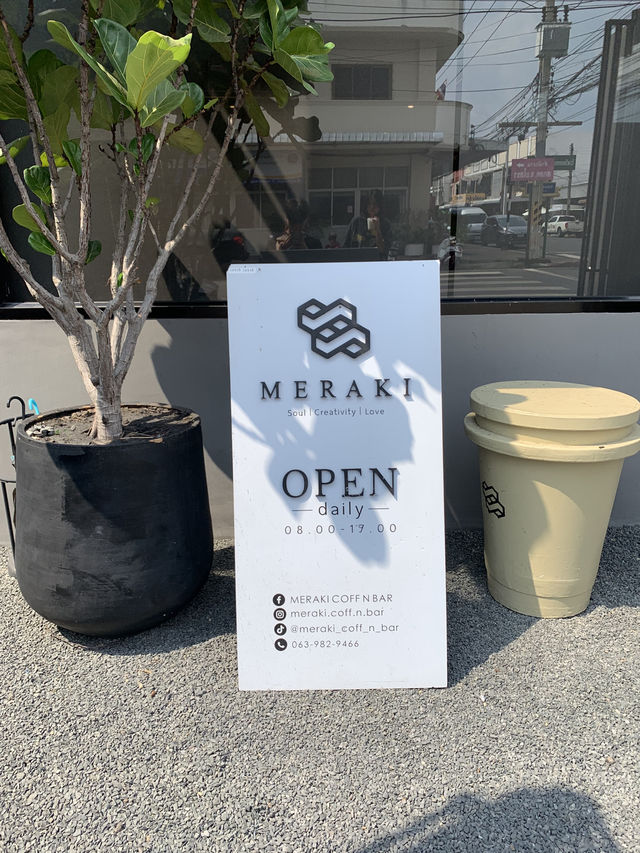 📍รีวิว Meraki Coff N Bar (เมรากิ คอฟ น บาร์)