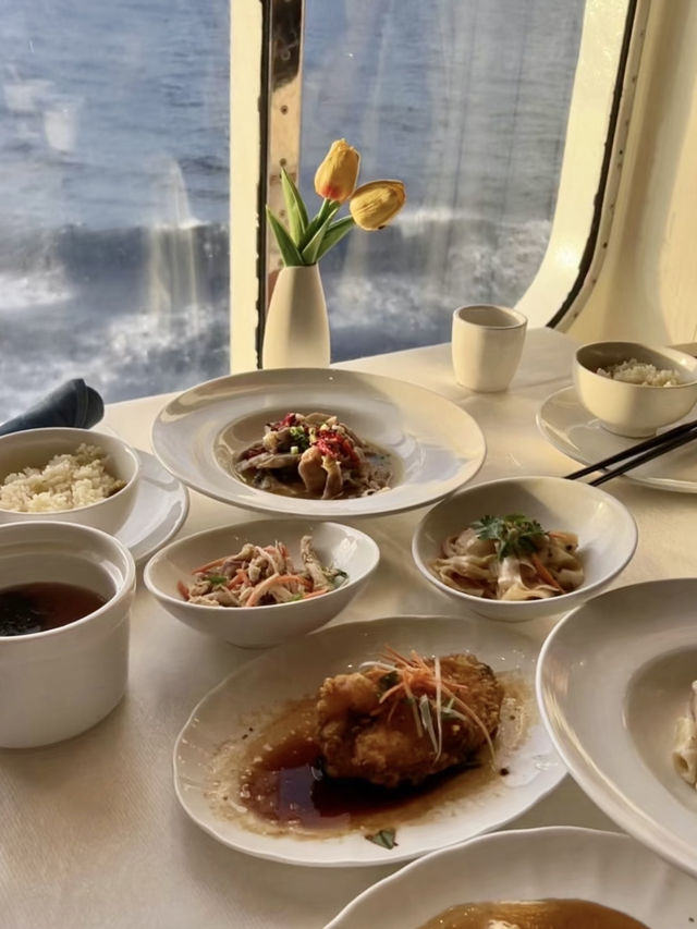 🇭🇰在鼓浪嶼號上食嘅每一餐