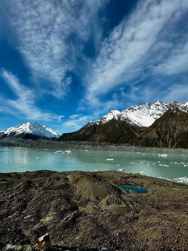 Exploring the Blue Lakes and Tasman Glacier Walks in Canterbury