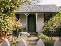 Walking into Arrowtown of New Zealand