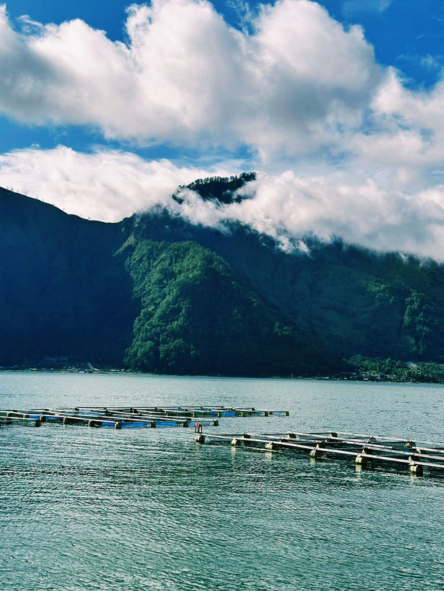 Morning Serenity at Batur Lake 🌄✨ Morning Serenity at Batur Lake 🌄✨