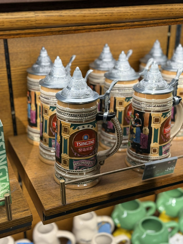 선물용으로도 완벽한 맥주잔과 굿즈