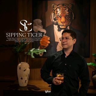 Sipping Tiger