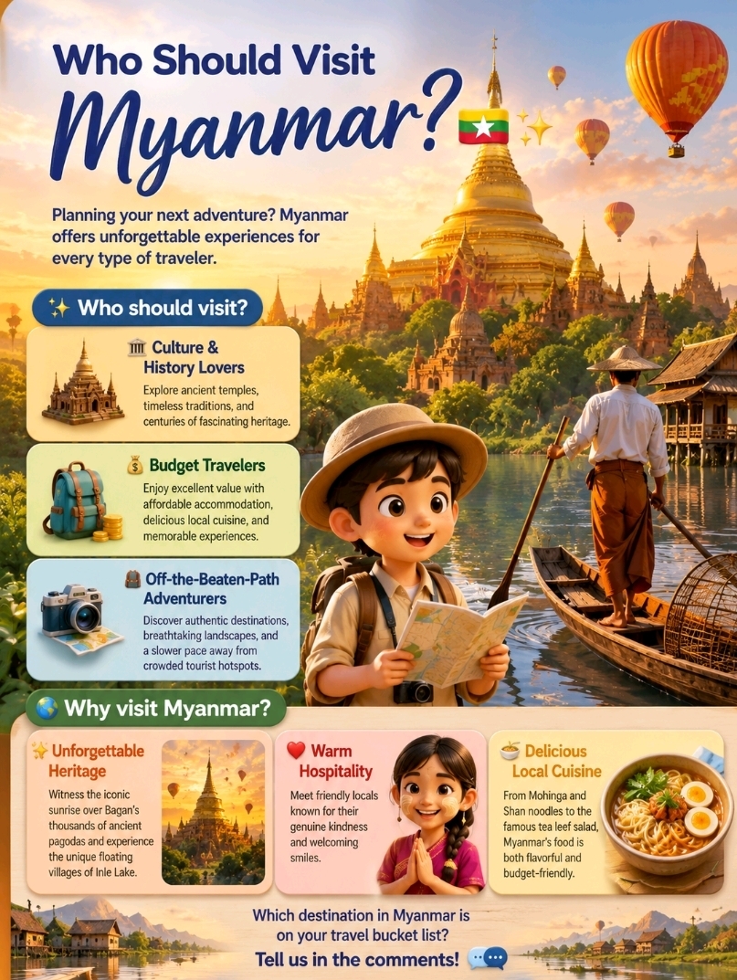 Who Should Visit Myanmar? 🇲🇲✨