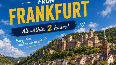 Where Can You Go Within 2 Hours from Frankfurt? Exploring Germany Is Easier Than You Think. — traveler post in Mannheim