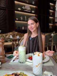 Lovely breakfast in Downtown Dubai