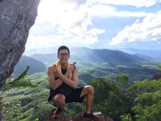 【マレーシア・ケダ州】グヌン・バリンでトレッキング！迫力の石灰岩峰へ。対岸に広がる絶景の稜線に感動。