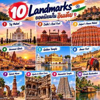 10 Popular Landmarks in India