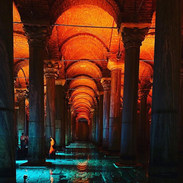 ［イスタンブール】神秘的な地下宮殿🇹🇷