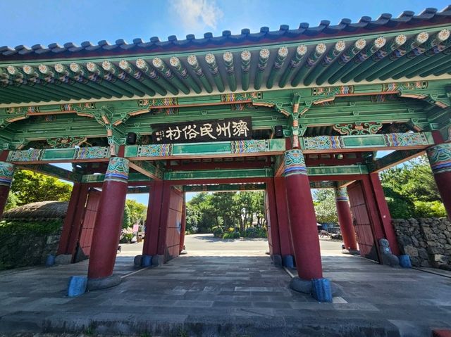 제주민속촌 가족들이 함께하기좋아요