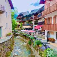 fairy village In Mont Blanc