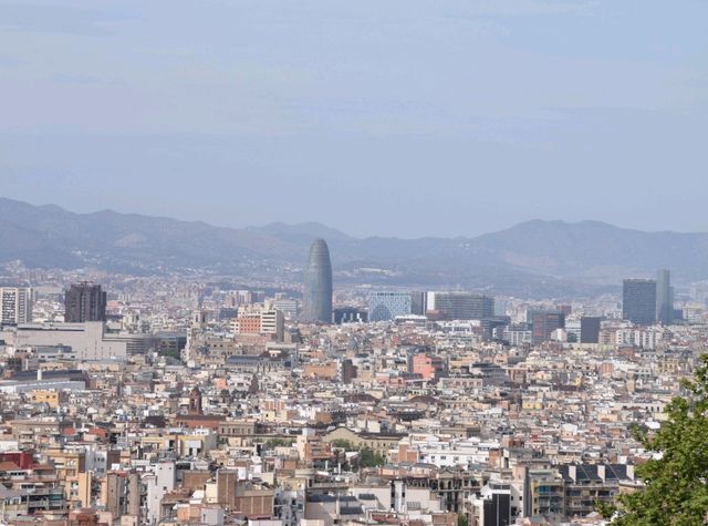 Beautiful views of Barcelona 