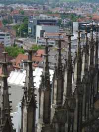 Exploring Ulmer Münster: Tower Ascent and Rooftop Tour