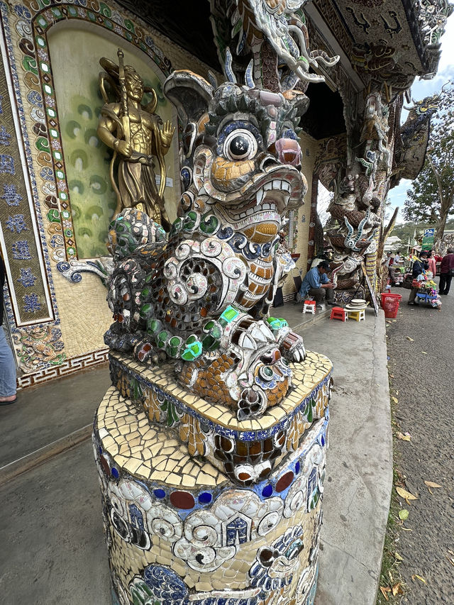 Linh Phuoc Pagoda (or Temple of Broken Pottery)