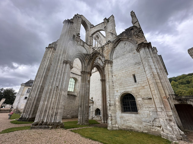 One of most beautiful abbeys in Normandy
