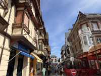 Charming coastal town in Normandy 