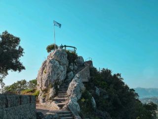 Corfu's Kaiser's Throne With 360 Degree Views