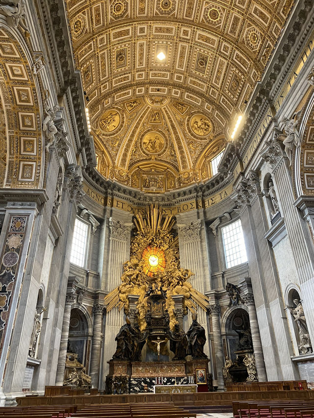 ⛪ 羅馬必去｜梵蒂岡聖彼得大教堂的藝術奇蹟 ✨