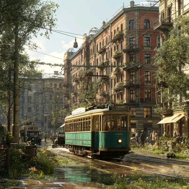 Rain or shine, Helsinki’s cityscape knows how to flex its style! 🌦️✨