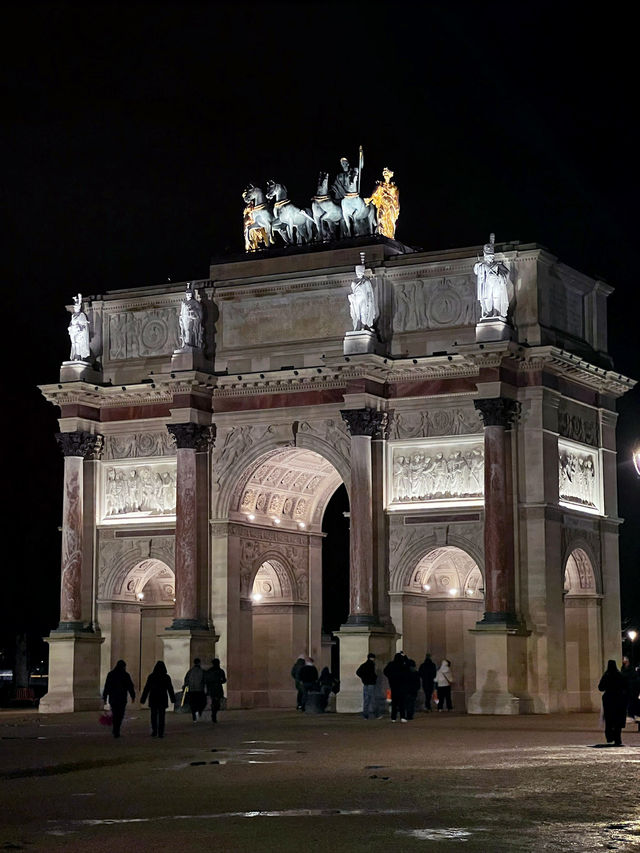 Where Paris Glows: Palais Royal & Louvre Pyramid at Night 🇫🇷 Where Paris Glows: Palais Royal & Louvre Pyramid at Night 🇫🇷