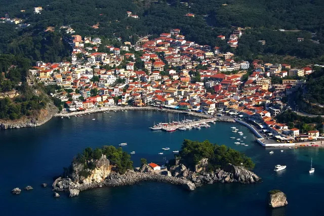Parga — The Greek Town Where Colorful Houses Climb the Hill and the Ionian Sea Glitters Below