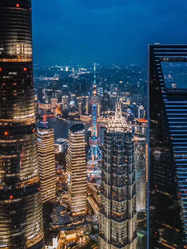 The most stunning night view of Shanghai