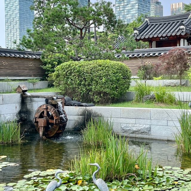 位於松島中央公園韓屋村的慶元才大使仁川是韓屋酒店