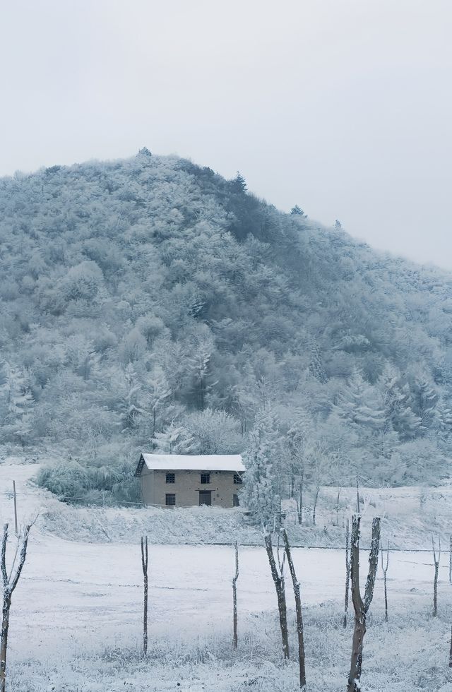 恩施絕美冰雪秘境全屋地暖的民宿