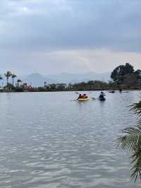 假裝在海邊撫仙湖的日落太浪漫了！！！