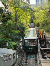 香港親子遊 太平山纜車俯瞰維多利亞美景