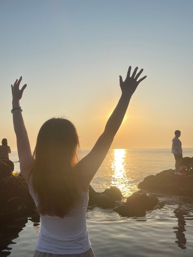 日出海景酒店天花板！怪不得天天满房！