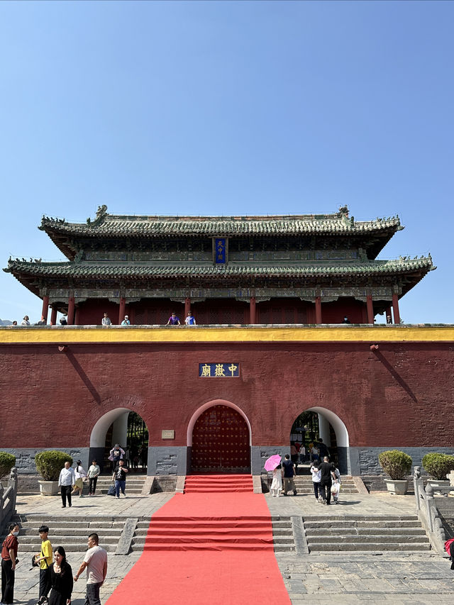 嵩山腳下紫金城——中嶽廟