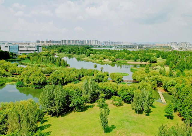 寶豐濕地公園旅遊，環境優美，風景如畫，是休閒遊好去處。