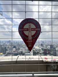 A Birds Eye view of Bangkok, a sprawling metropolis 