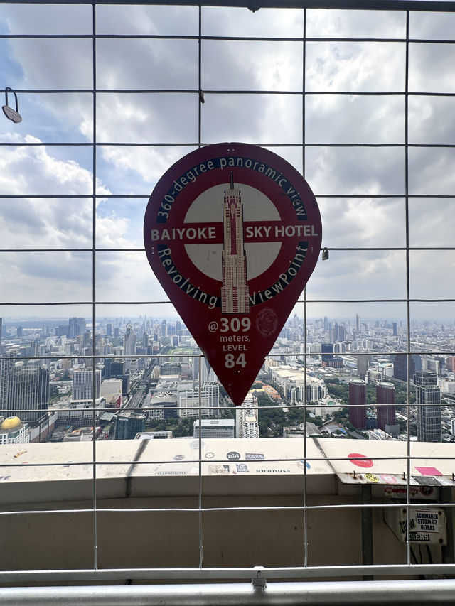 A Birds Eye view of Bangkok, a sprawling metropolis 