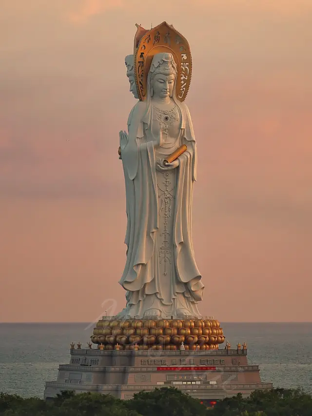 南山寺海上觀音，見者好運🙏