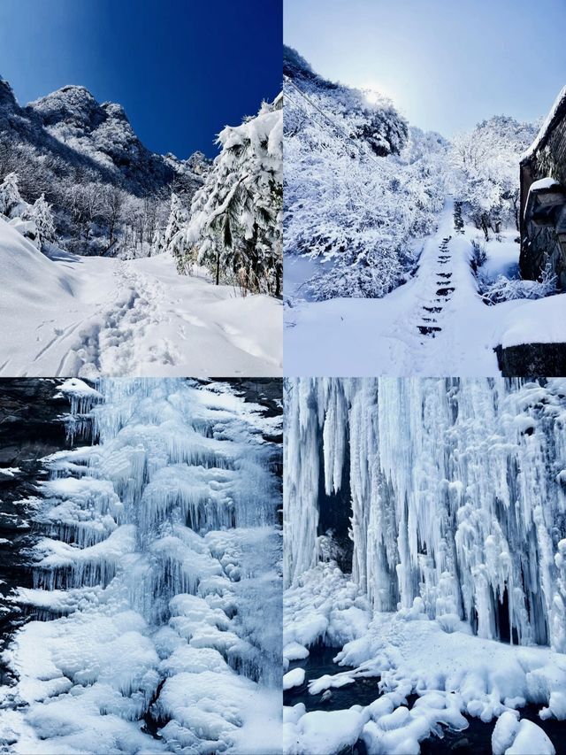 秦嶺超美雪季到了，你還不來