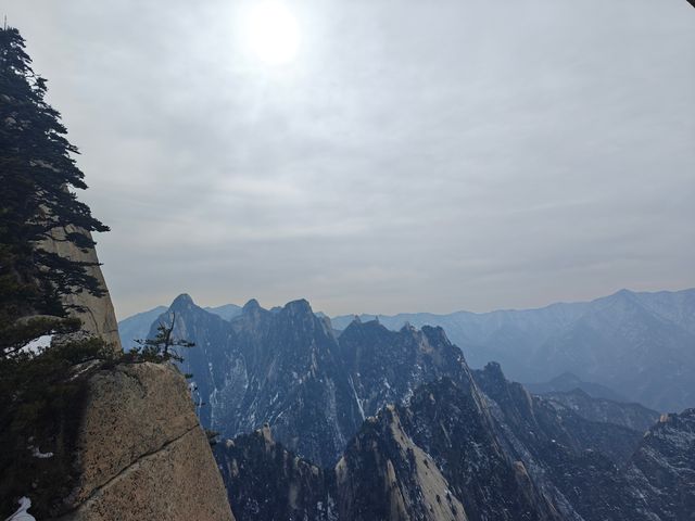 華山的險峻是一絕