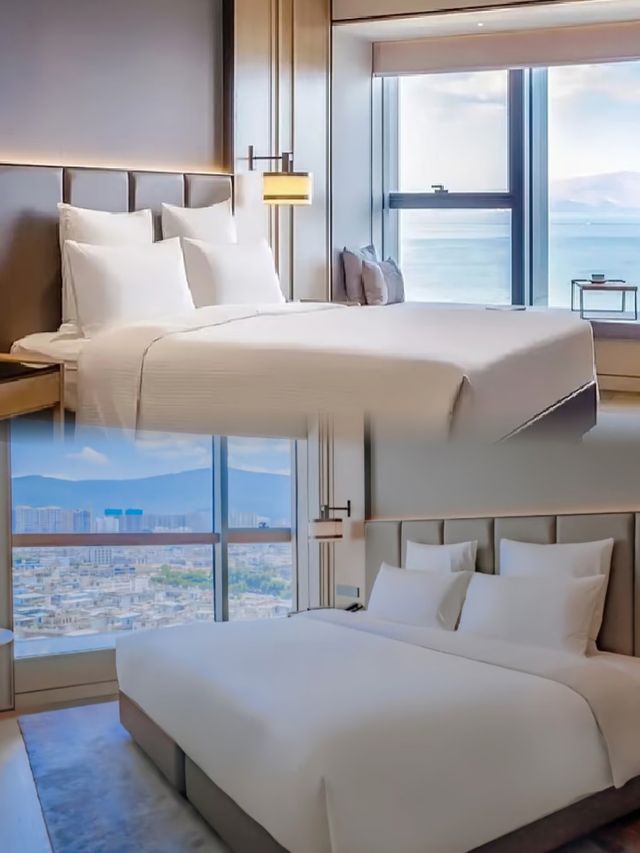 住在洱海蒼山邊的酒店