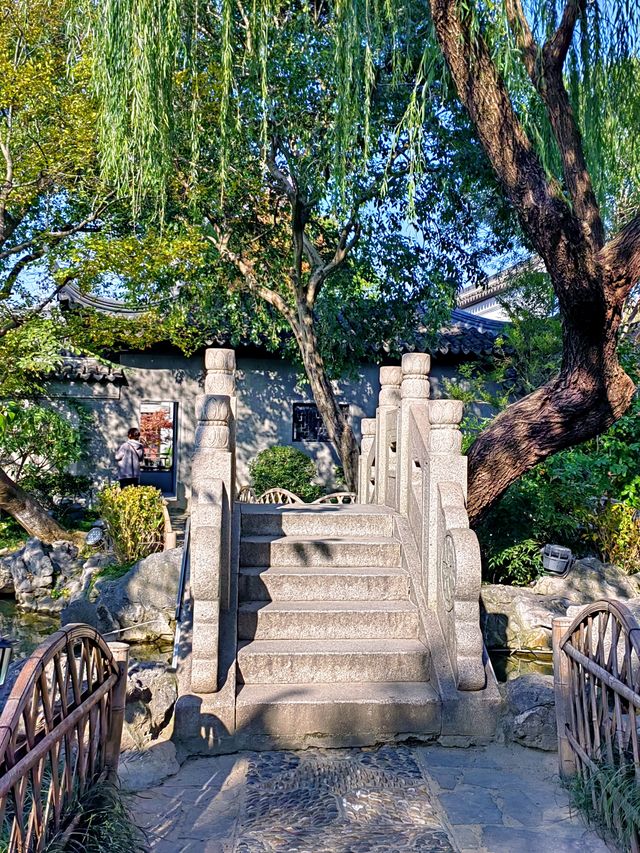 蘇州嚴家花園丨隱藏在古鎮裡的江南園林