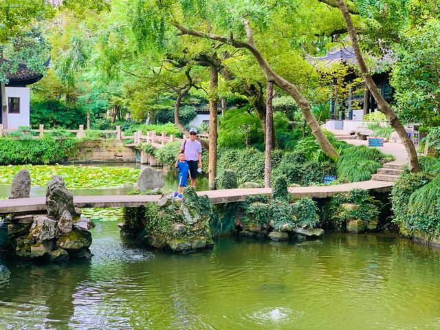 青浦曲水園親子探幽記｜古典園林裡的童趣時光🪁