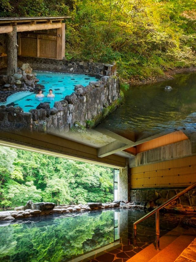 在大澤溫泉山水閣，邂逅日式溫泉度假的極致浪漫