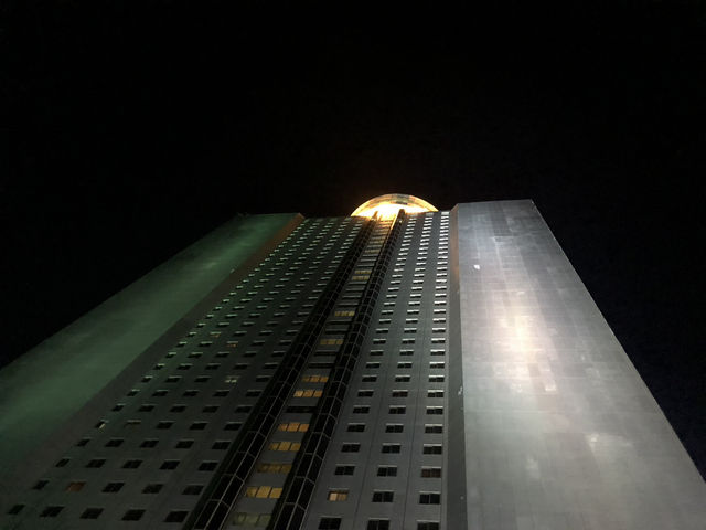 傳說中的平壤羊角島國際大飯店