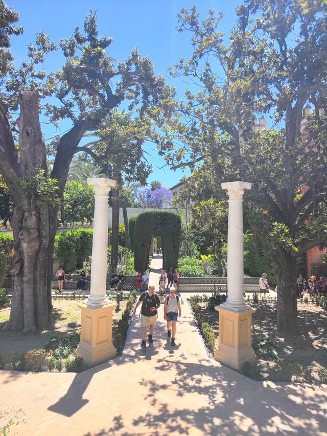 西班牙塞維利亞王宮後花園