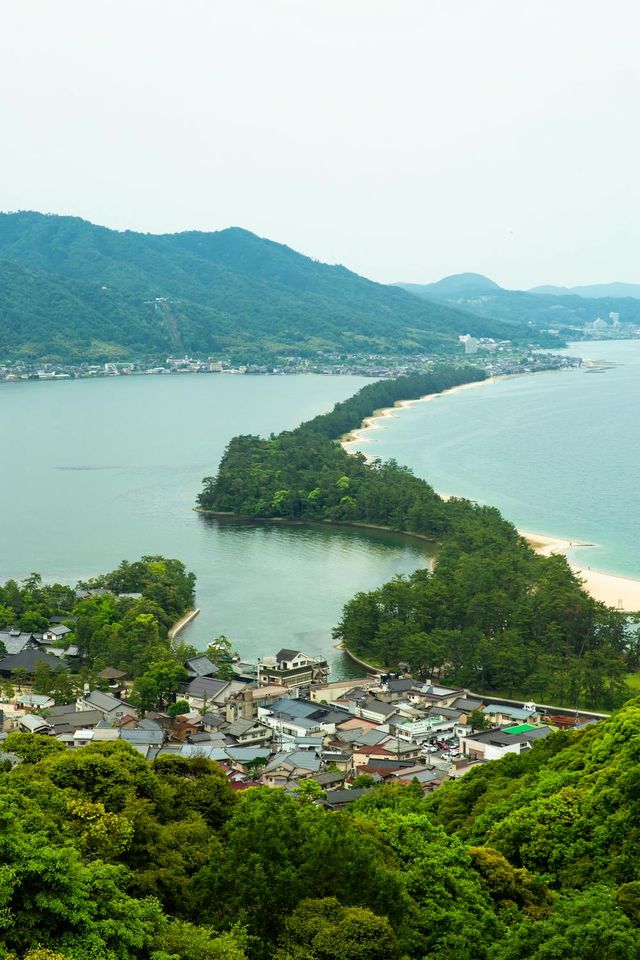 京都秘境｜天橋立｜躺在雲上的風景