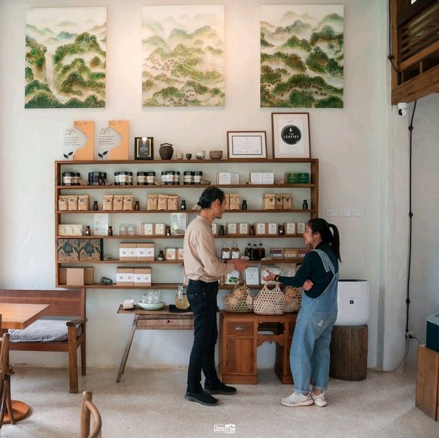 เรื่องราวของชา ที่ ร้านชาสวรรค์บนดิน จ.เชียงราย