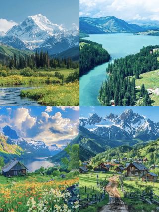 Blend the galaxy into Sayram Lake, embroider the grasslands at the foot of the Tianshan Mountains